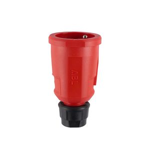 Koppelcontactstop geaard Hightech Elamid rood VVE=10