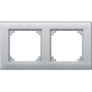 Afdekraam-M-Plan II-Tweevoudig-Verzonken-Aluminium