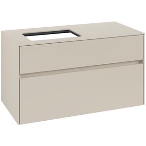Wastafelonderkast Collaro 1000x548x500mm Cashmere Grey C110B0VN