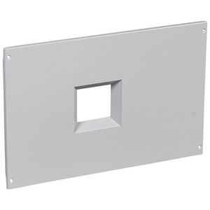 Frontplaat 400 DPX 1600 met schroeven 24 mod. XL3 800-4000