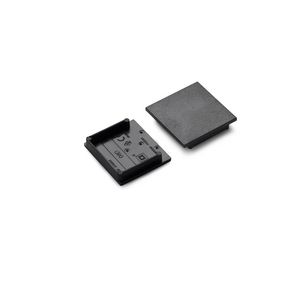 Doos a 2st. Eindkap voor Profiel 30 type 30-08 Zwart
