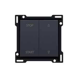 Afwerkingsset elek. gescheiden rolluikschakelaar anthracite