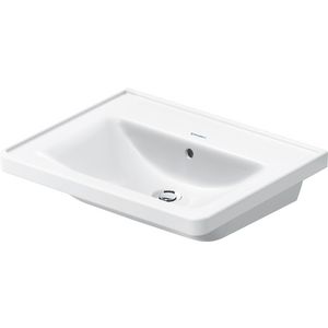 D-NEO #236760 wastafel 600mm wit zonder kraangat