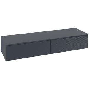 Sideboard Antao 1600x268x500mm Mid.Blue Matt Lacquer L42100HG