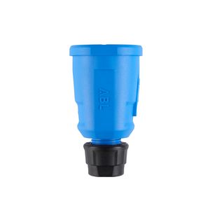 Koppelcontactstop geaard Hightech SCHUKO IP20 blauw VVE=10