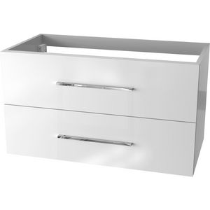 San Marino onderkast 900x450x500mm hggl. wit 2xla