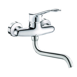 Muurmengkraan spoelt.+draaibare uitl L.200 open gr S-kop