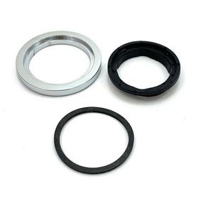 A1 rosette & o-ring chroom