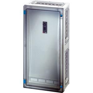 Vermogenschakelaark. 250A 3 P. BM3 wand Open +PE/Nul klem