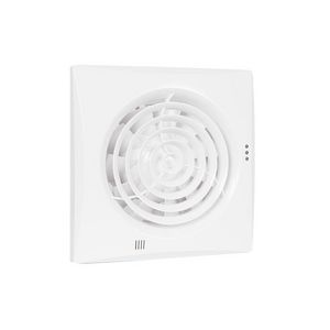 Badkamer-/ toiletventilator Silencio 125 T wit