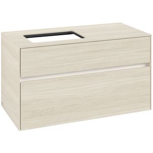Wastafelonderkast Collaro 1000x548x500mm White Oak C110B0AA