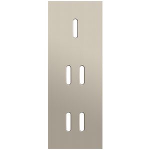 Afdekplaat 3-voud vertic. 71mm centerafst 166-56953
