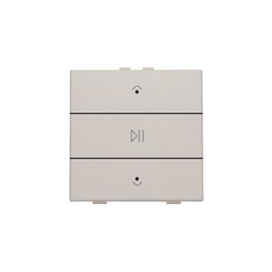 Enkelvoudige audiobediening leds Home Control l.grey