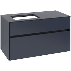 Wastafelonderkast Collaro 1000x548x500mm Marine Blue C11000VQ
