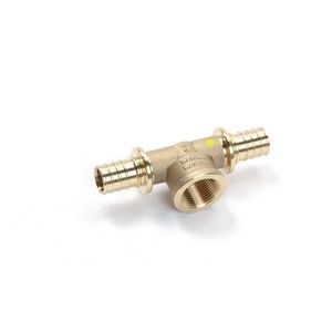 T-koppeling verlopend RAUTITAN LX+G gas schuif 25x3/4"bn.dr.x25mm