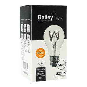 LED-lamp A60 Wave FIL E27 DIM 5.2W 33W 370lm 922