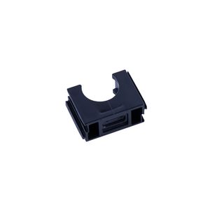Klemblok PVC Polfix+ 19mm zwart UVS UV-stabiel VVE=100
