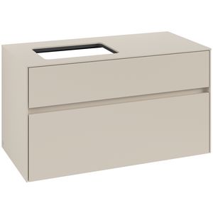Wastafelonderkast Collaro 1000x548x500mm Cashmere Grey C11000VN
