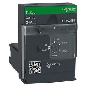 Standaard regeleenheid LUCA Klasse 10 1,25-5A 24V DC TeSys U