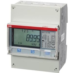 Elektriciteitsmeter 3 fase direct 65A 230/400V AC klasse B