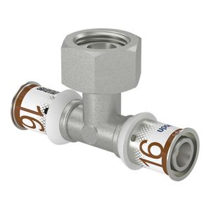 T-koppeling S-PRESS PLUS 16x1/2"bn.x16mm tbv reservoiraansluiting