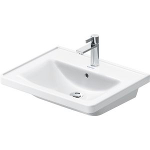 D-NEO #236760 wastafel 600mm wit met kraangat