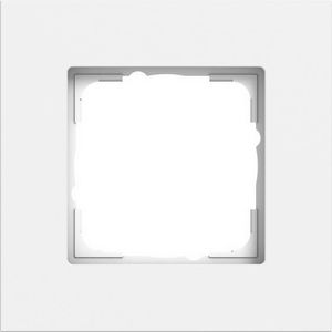 Afdekraam 1-voudig Gira Esprit alum.zuiver wit m(gel.)