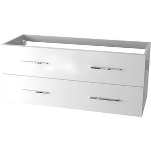 San Marino onderkast 1200x450x500mm hggl. wit 2xla