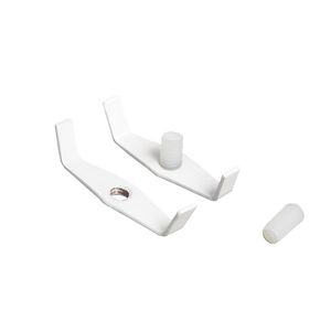 Zak a 2st. Profiel voor ledstrips 30 klem voor montage Wit