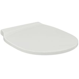 Connect Air closetzitting met deksel wit RVS scharnier
