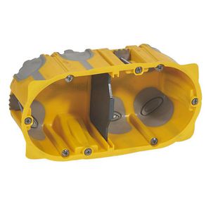 Inbouwdoos Ecobatibox holle wand 2voudig Diepte 50mm VVE=30