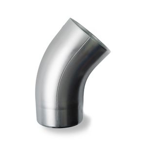 Zinken HWA bocht 100mm 40° mof x verjongde spie-eind