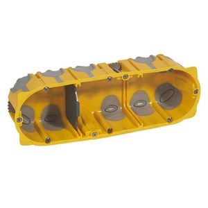 Inbouwdoos Ecobatibox holle wand 3voudig Diepte 50mm VVE=10