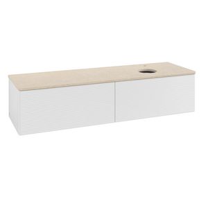 Wastafelonderkast Antao 1600x360x500mm G.White.L K38153GF