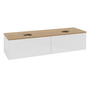 Wastafelonderkast Antao 1600x360x500mm G.White.L K39011GF