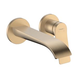 Wastafelmengkraan Vivenis inbouw wen voorsprong 192mm Brushed Bronze