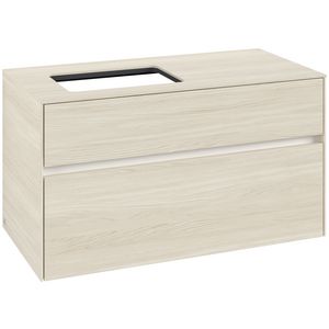 Wastafelonderkast Collaro 1000x548x500mm White Oak C11000AA