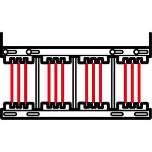 Railstelhouder zwevend 6300A