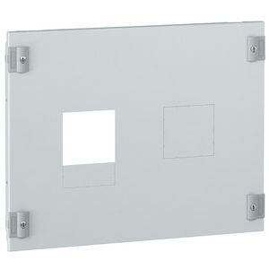 Frontplaat staal H400 2xDPX250-630 XL3