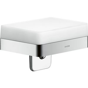 Axor universele zeepdispencer met planchet chroom