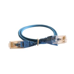 Patchkabel RJ45 HD Cat. C6 U/UTP blauw 0,5m.