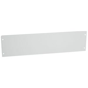 Frontplaat H150 blind + schroef 24 modulen XL3