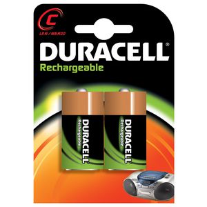 Blister a 2st. batterij HR14 Value Duracel VVE=10