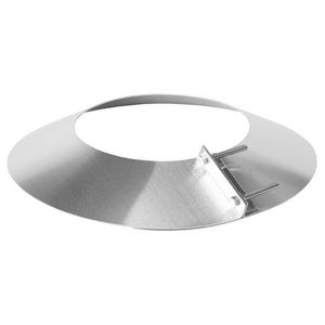 Stormkraag aluminium 160mm