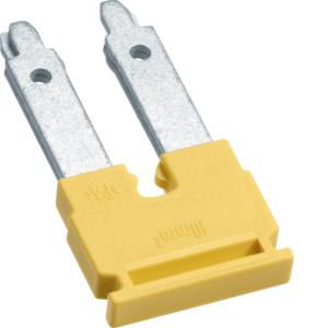 Doorverbindingsbrug geisoleerd 10mm² 2-voudig quickconnect