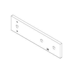 Rozet symbolen/wand DB logo 240x60x9mm chr