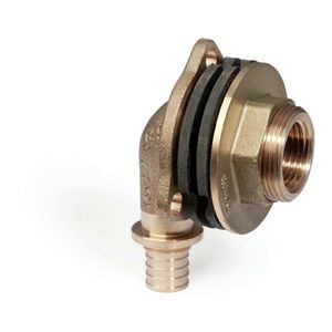 Muurplaat RAUTITAN RX+ schuif 16x1/2"bn.dr. hollewand VVE=10
