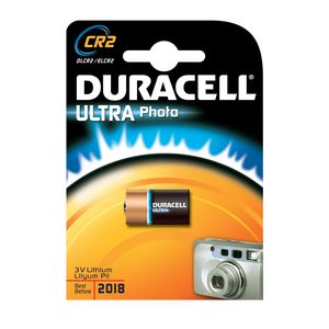 Blister a 2st. batterij CR2 Duracel VVE=10