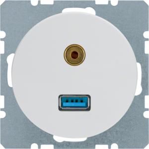 USB/audio 35mm mini-Jack wcd berker R.1/R.3 polarwit