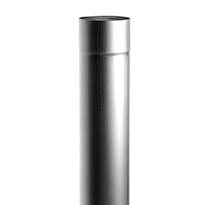 Lengte a 2mtr. zinken HWA buis 70x0.65mm